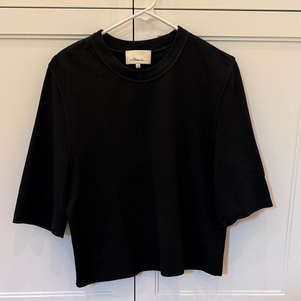 3.1 Philip Lim black top size small